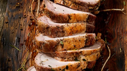 Χοιρινά Φιλετάκια με Κρόκο Κοζάνης και Μέλι