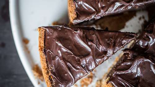 Σοκολατόπιτα µε Σιρόπι