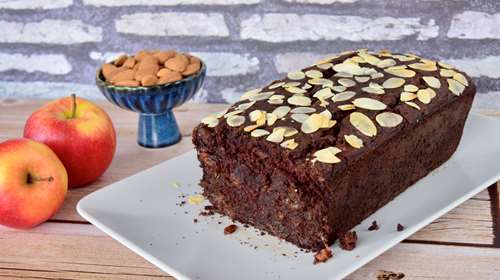 Κέικ Σοκολάτα - Μήλο