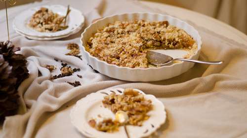 Καρυδόπιτα µε Σοκολάτα