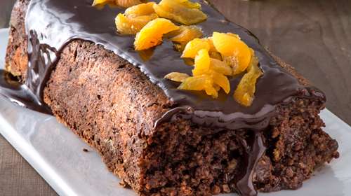 Χριστουγεννιάτικο Κέικ με Σοκολάτα και Ξερά Φρούτα