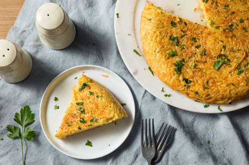 Ομελέτα με Ζυμαρικά