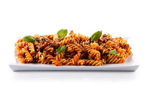 Μακαρόνια με Βασιλικό, Σουσάμι και Φέτα