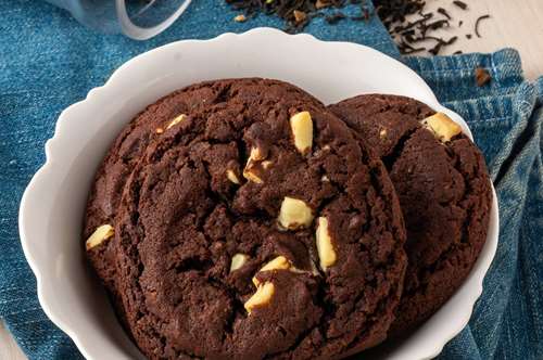 Μπισκότα με 3 Σοκολάτες