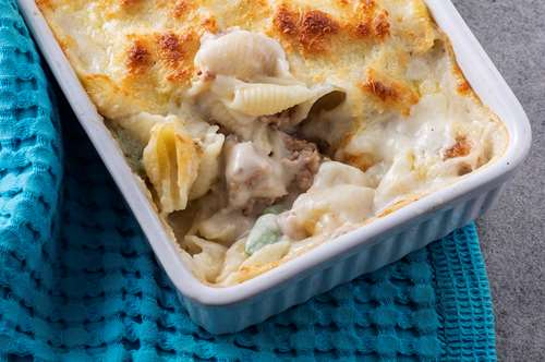 Κοχυλάκια με Τόνο και Κολοκυθάκια