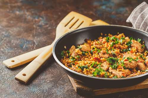 Χοιρινό με Πλιγούρι