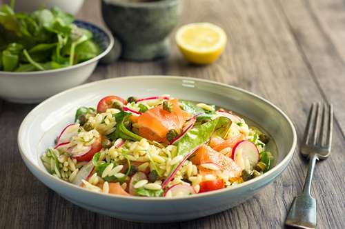 Κριθαράκι με Λαχανικά