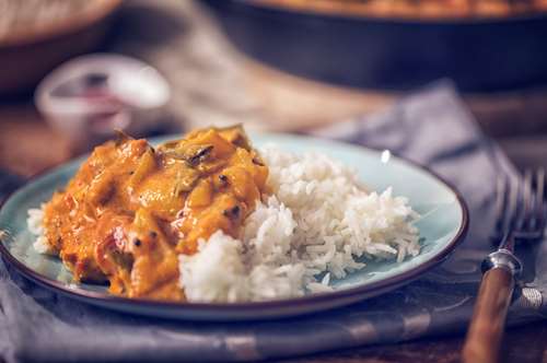 Κοτόπουλο µε Ρύζι στη Λαδόκολλα