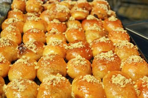 Μελομακάρονα Σιμιγδαλένια