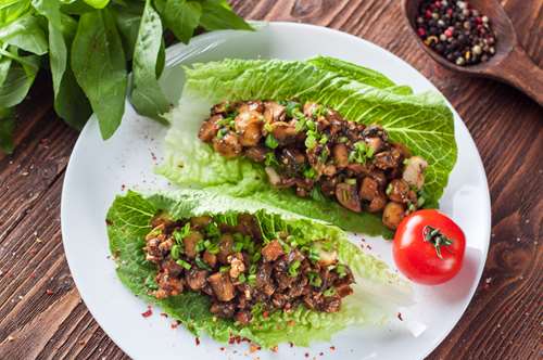 Κάστανα με Μανιτάρια