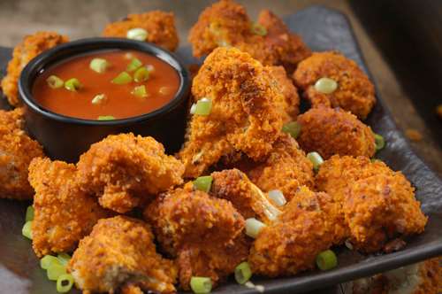 Κροκέτες Κουνουπίδι µε Σκορδαλιά