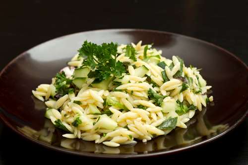 Κριθαράκι με Λαχανικά