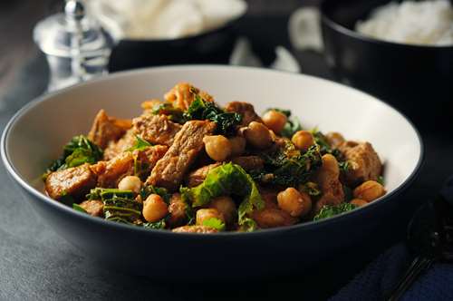 Μοσχάρι με Ρεβίθια