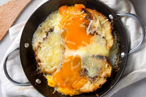 Τηγανητό Ψωμί με Αυγό