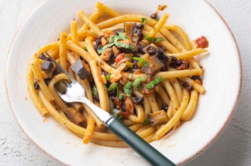 Μακαρονάδα με Γεύση από Γεμιστά