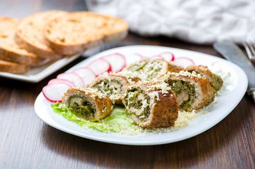 Χοιρινό µε Σπανάκι