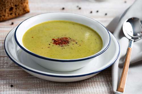 Ταχινόσουπα με Μανιτάρια