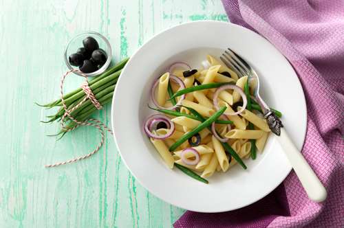 Πένες με Φασολάκια