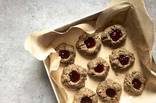 Κουλουράκια με Χαλβά του Μπακάλη