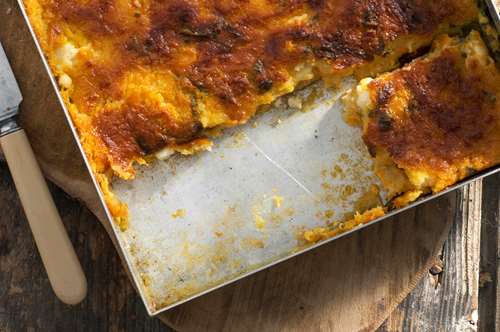 Μπομπότα με Κολοκυθάκια