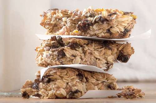 Μπάρες με Μπανάνα και Ξηρούς Καρπούς