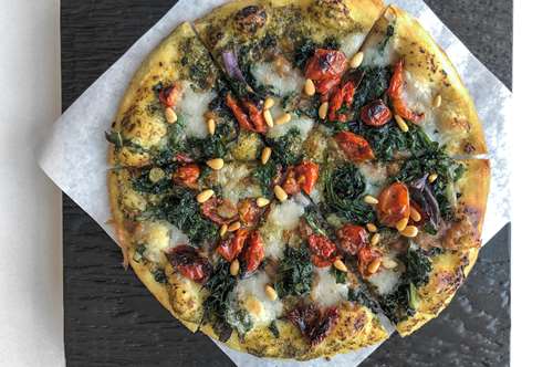 Πίτσα με Pesto