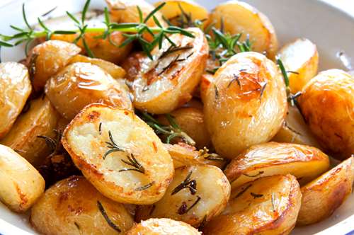 Απλές Πατατούλες Φούρνου