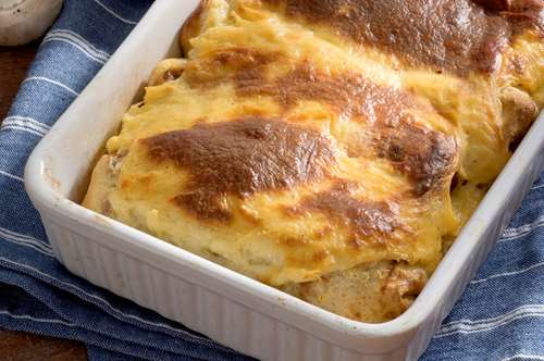 Χυλοπίτες με Μανιτάρια και Κοτόπουλο