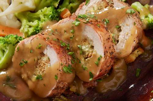 Χοιρινό Ριγανάτο με Κεφαλοτύρι