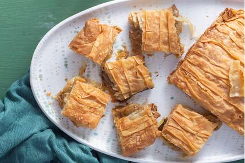 Πίτα με Κολοκυθοανθούς