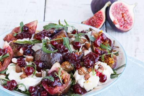 Χριστουγεννιάτικη Σαλάτα με Σύκο