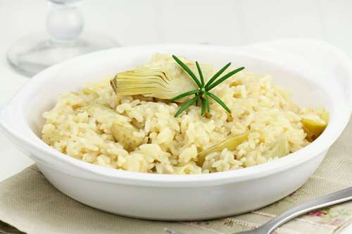 Αγκινάρες με Ρύζι