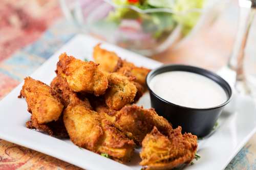 Κροκέτες με Αγκινάρες