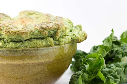 Σουφλέ µε Σπανάκι