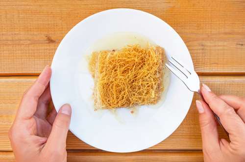 Κασερόπιτα με Κανταΐφι