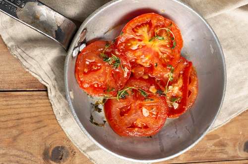 Τηγανητές Ντομάτες στη Στιγμή