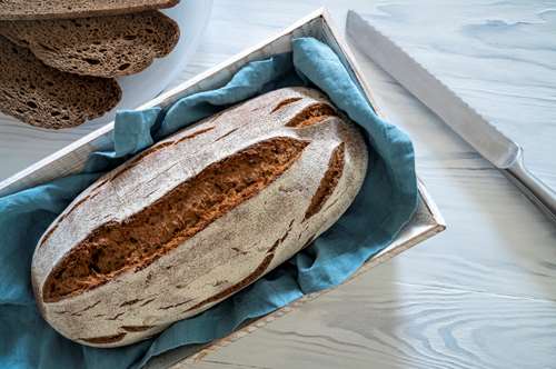 Σπιτικό Ψωμί με Τραγανή Κόρα