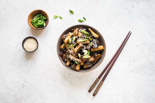 Μελιτζάνες Teriyaki