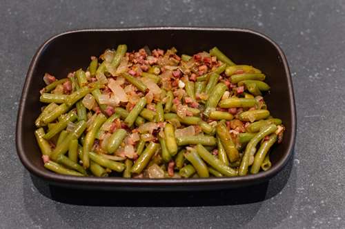 Φασολάκια με Χοιρινό στο Φούρνο