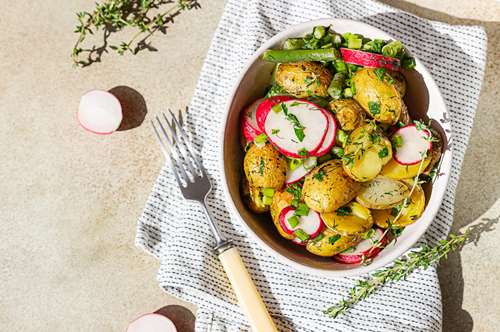 Πατάτες Αντιναχτές με Μουστάρδα