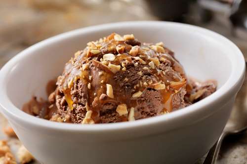 Παγωτό Σοκολάτα Αφράτο με Cookies