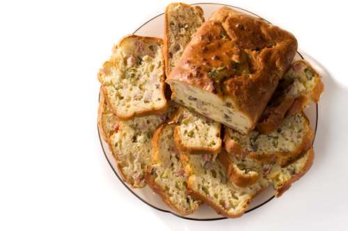 Κέικ με Ζαμπόν και Τυρί