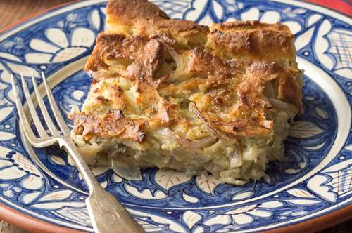 Γαλατόπιτα με Κρεμμύδια