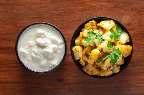 Πατάτες με Κουρκουμά