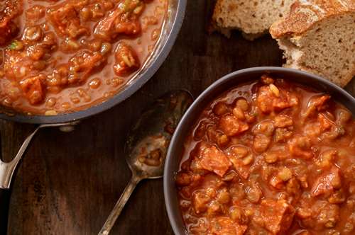 Χοιρινό με Φασόλια Γίγαντες