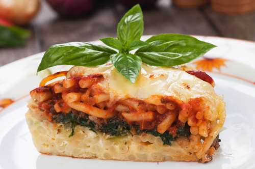 Παστίτσιο με Σπανάκι