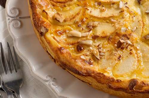 Μηλόπιτα-Κέικ με Μαρμελάδα Πορτοκάλι