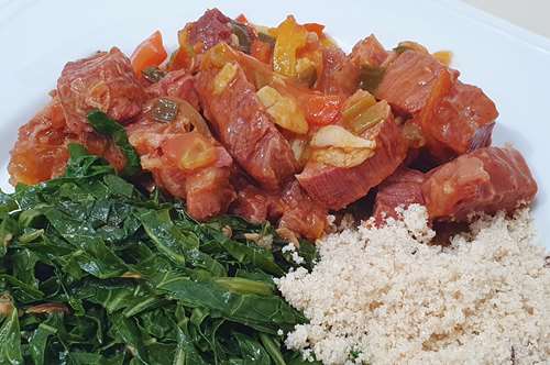 Χοιρινό µε Άγρια Χόρτα