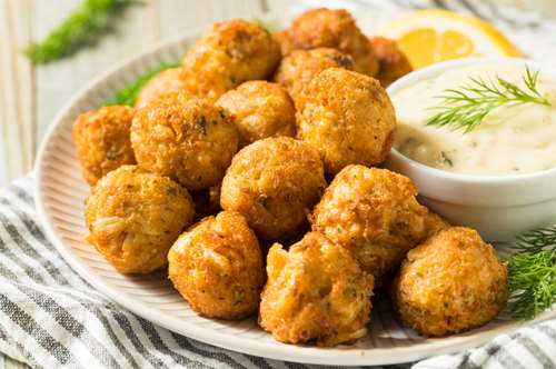 Κεφτέδες με Μπακαλιάρο