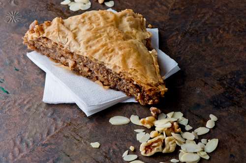 Τραγανό Γλυκό με Φύλλο και Σοκολάτα